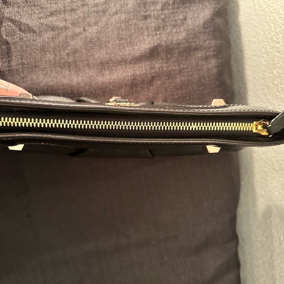 L.A.M.B black and white leather vintage clutch - Picture 8 of 15